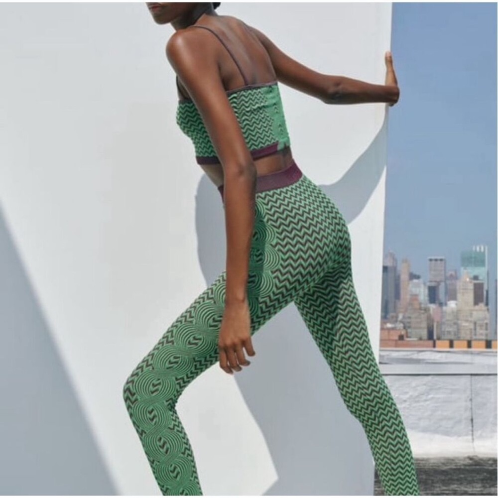 Zara seamless printed leggings